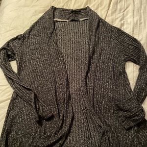Potters Pot. Dark Grey Cardigan